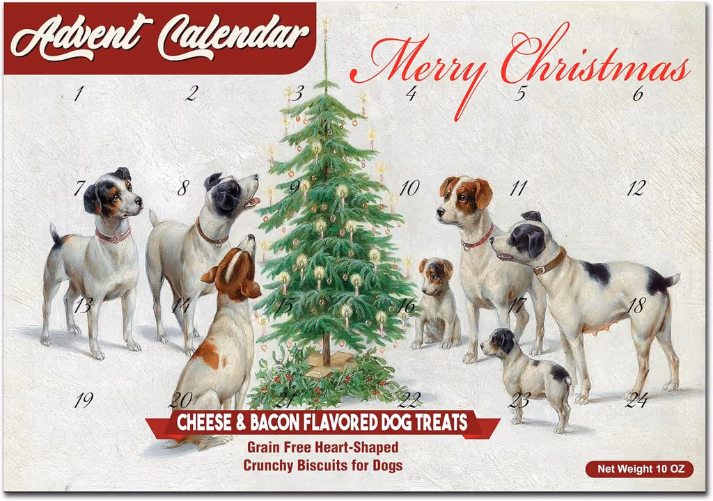 Blue Wolf Calendar Company Dog Advent Calendar 2026, Blue Wolf Calendar Company advent calendar