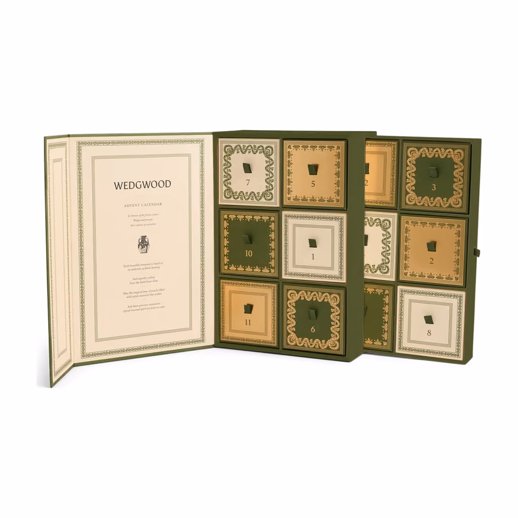 Wedgwood Bone China Archive Icons 2026, Wedgwood advent calendar
