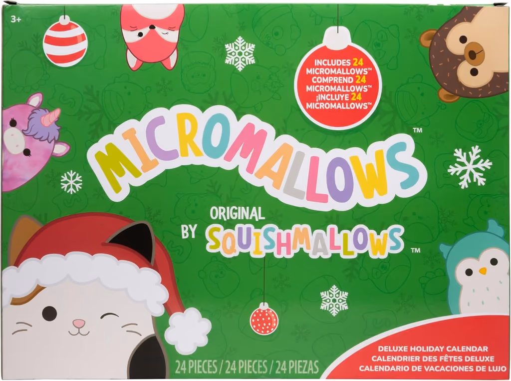 Micromallows Original by Squishmallows, Squishmallows advent calendar
