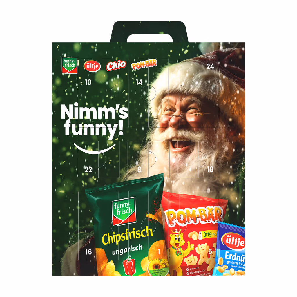 funny-frisch Snack Advent Calendar 2026, funny-frisch advent calendar