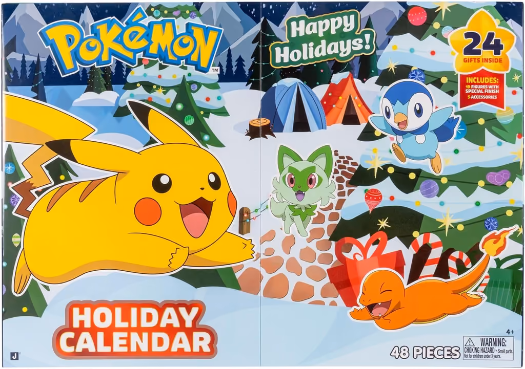The calendar opened beside its closed box