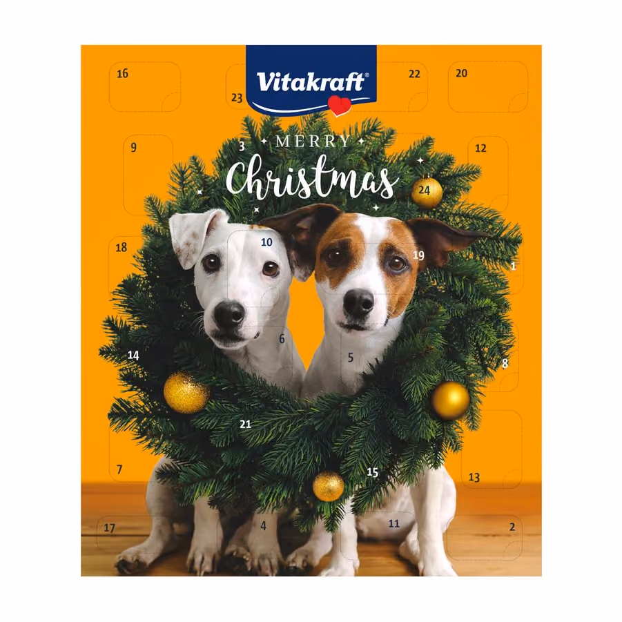 Vitakraft Merry Christmas Advent Calendar for Dogs 2026, Vitakraft advent calendar