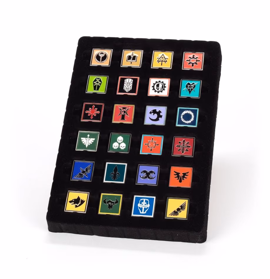 Warhammer 40K Pin advent calendar contents, photograph 1 of 1
