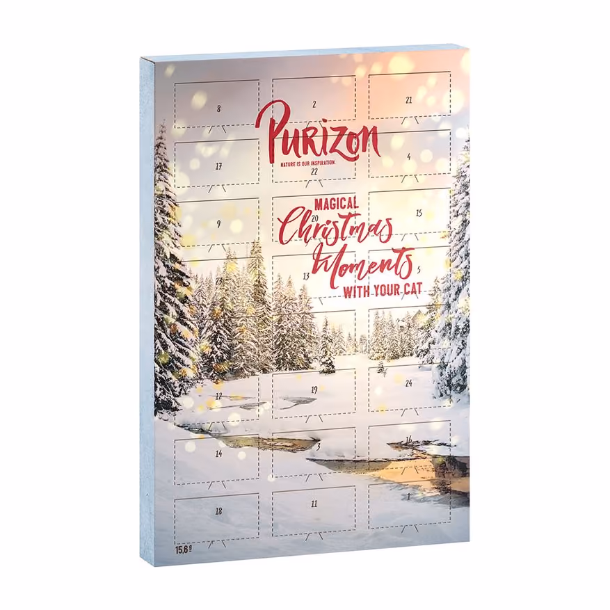 Purizon Grain-Free Advent Calendar for Cats 2026, Purizon advent calendar