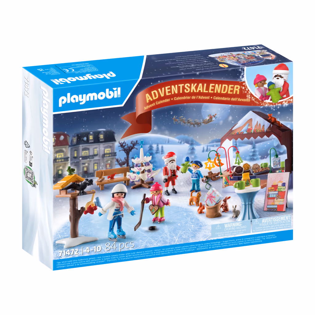 Playmobil Trip to the Christmas Market 2024, Playmobil advent calendar