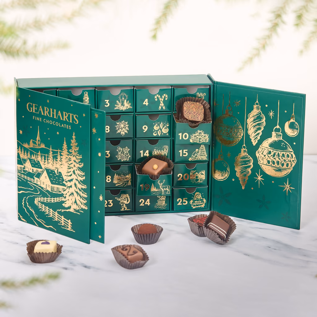 Gearharts Fine Chocolates Advent Calendar 2026, Gearharts Fine Chocolates advent calendar