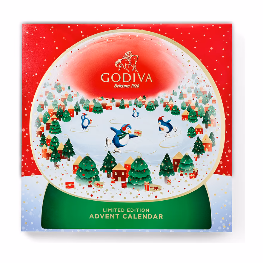 Godiva Holiday Classic Chocolate 2025, Godiva advent calendar