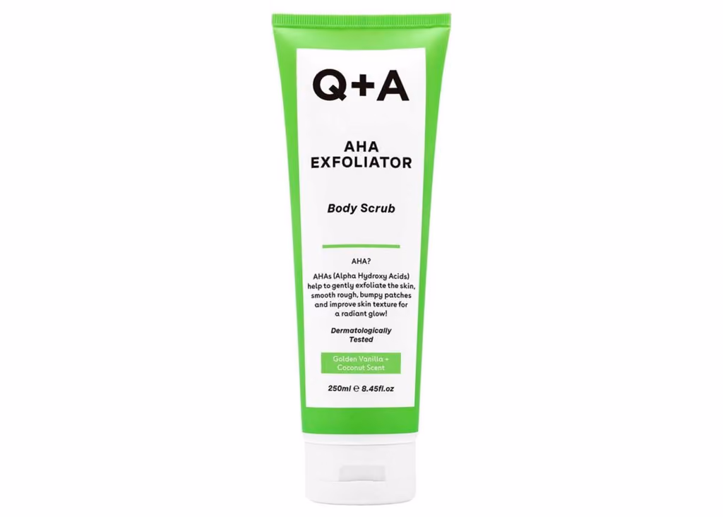 Q+A AHA Exfoliator Body Scrub