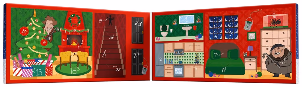 NYX Professional Makeup Home Alone advent calendar contents, photograph 3 of 3