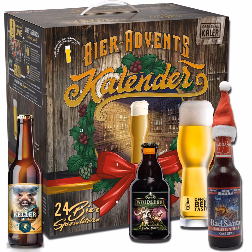 Kalea Beer Edition Germany 2024 advent calendar contents, photograph 2 of 2