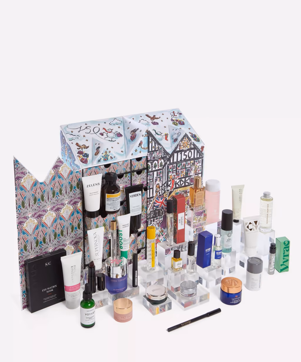 Liberty 2025 advent calendar contents, photograph 1 of 3