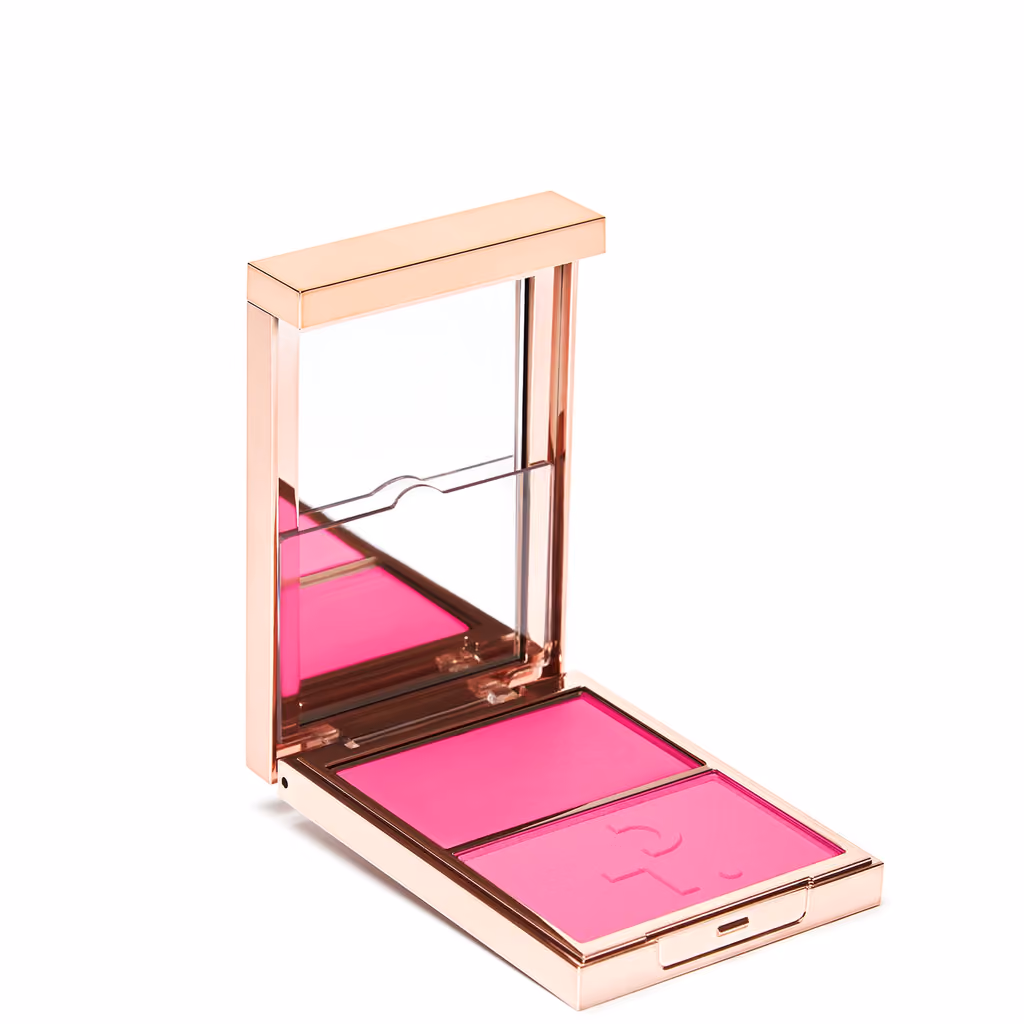 Patrick Ta Major Headlines Double-Take Cream + Powder Blush Duo in 'She's Giving'