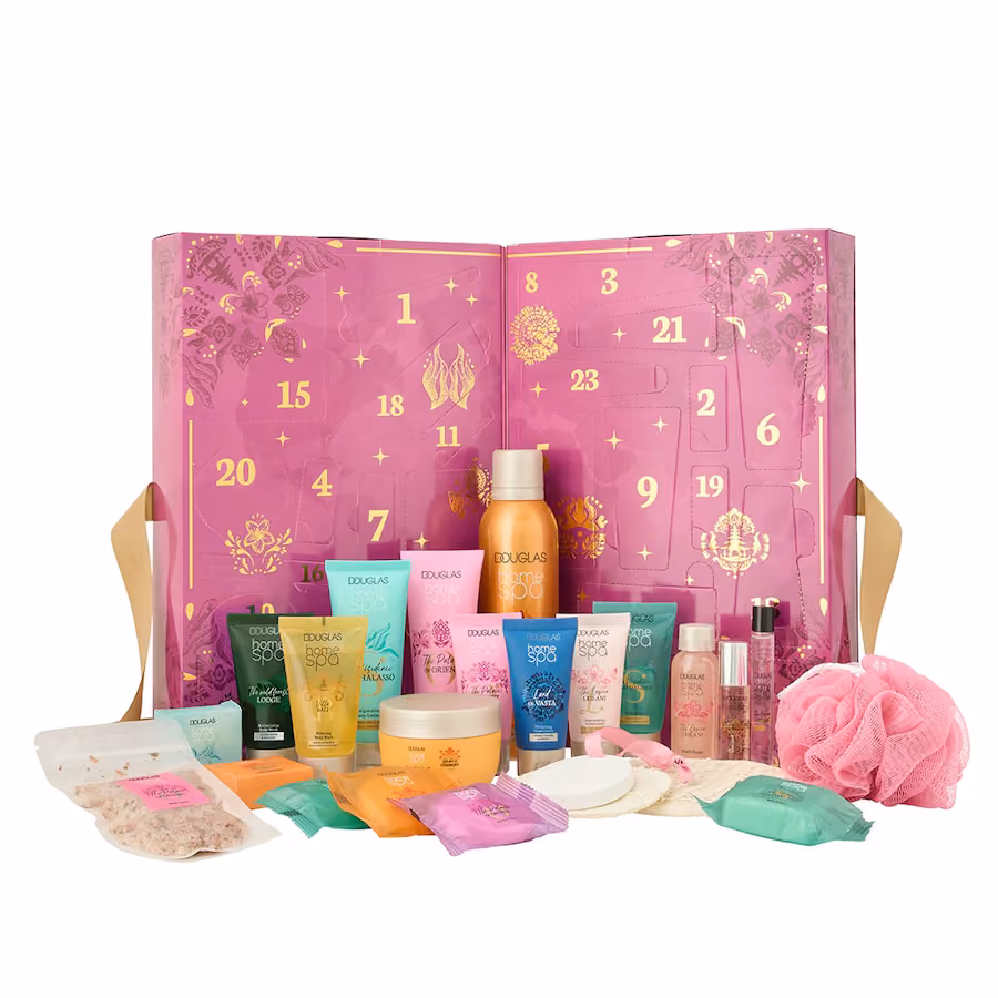 Douglas Collection Home Spa Body Care advent calendar contents, photograph 1 of 1