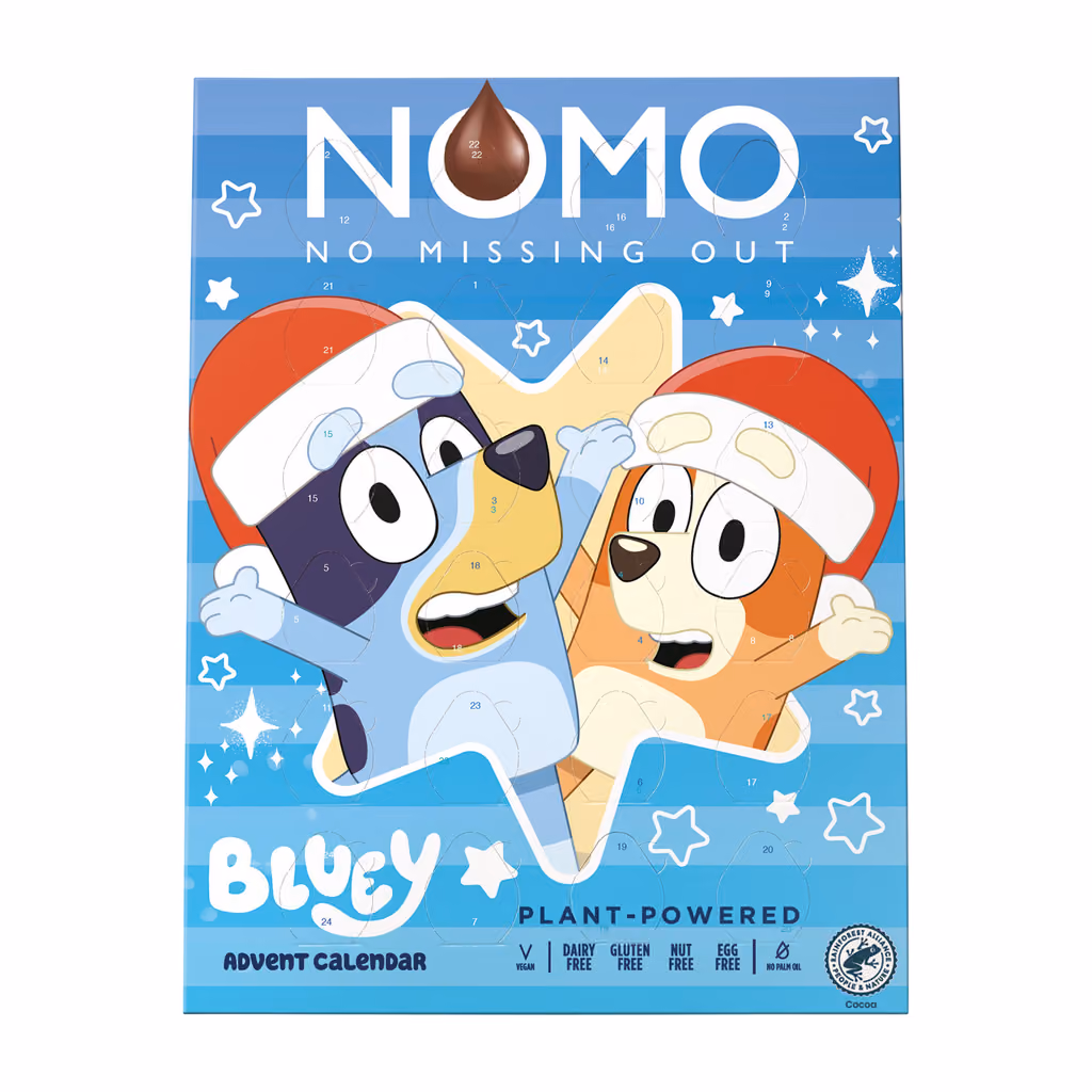 NOMO Bluey 2026, NOMO advent calendar