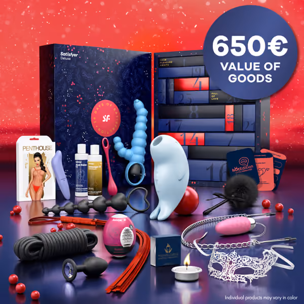 Satisfyer Deluxe 2024 advent calendar contents, photograph 2 of 2