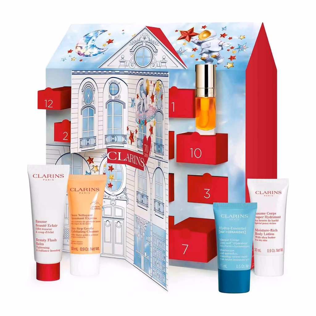 Clarins 12 Day 2024, Clarins advent calendar