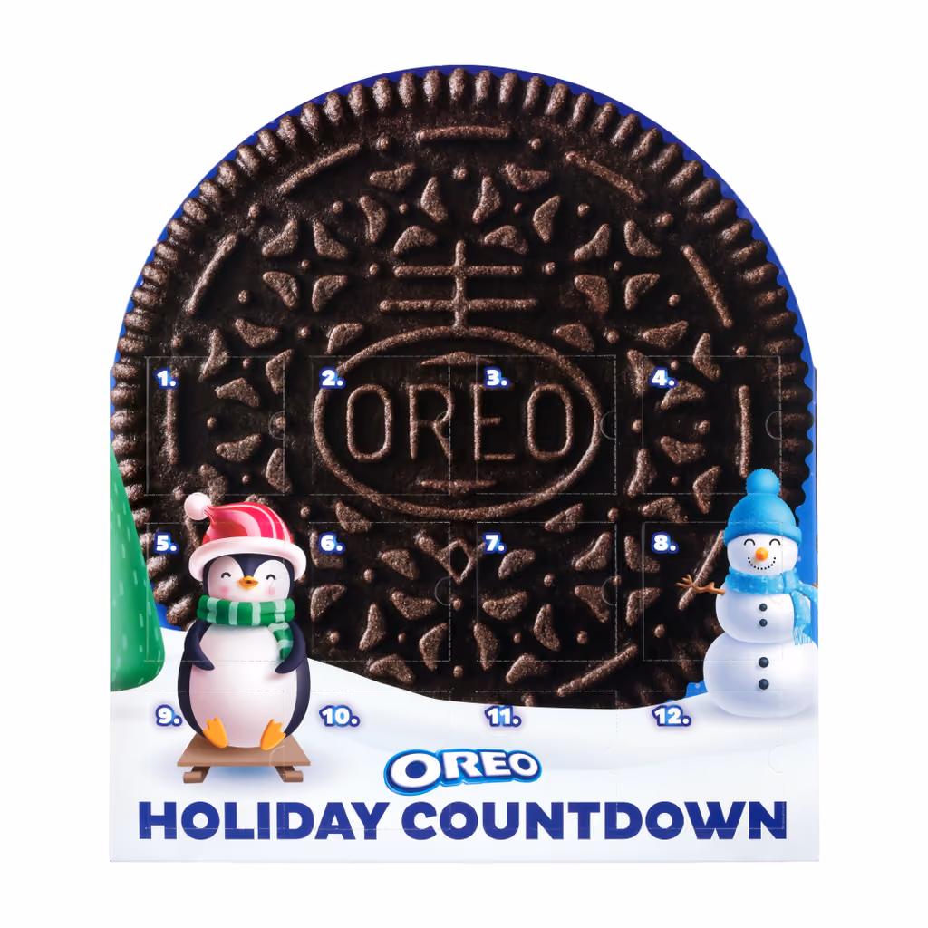 OREO Holiday Countdown Advent Calendar 2026, OREO advent calendar
