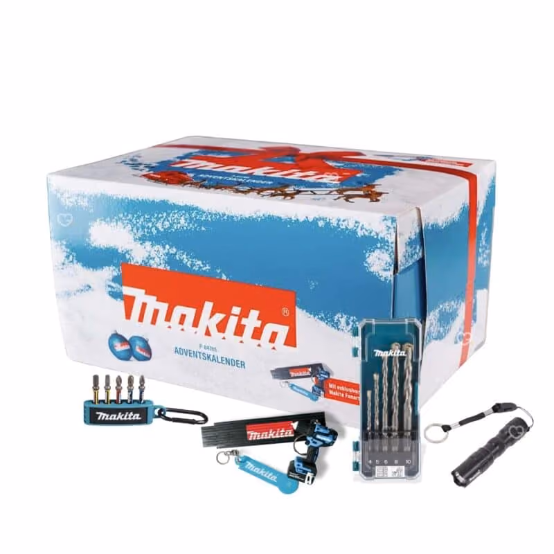 Makita Limited Edition 2024 advent calendar contents, photograph 2 of 2
