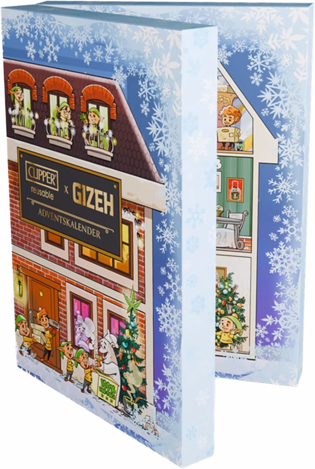 Clipper x Gizeh advent calendar contents, photograph 1 of 1