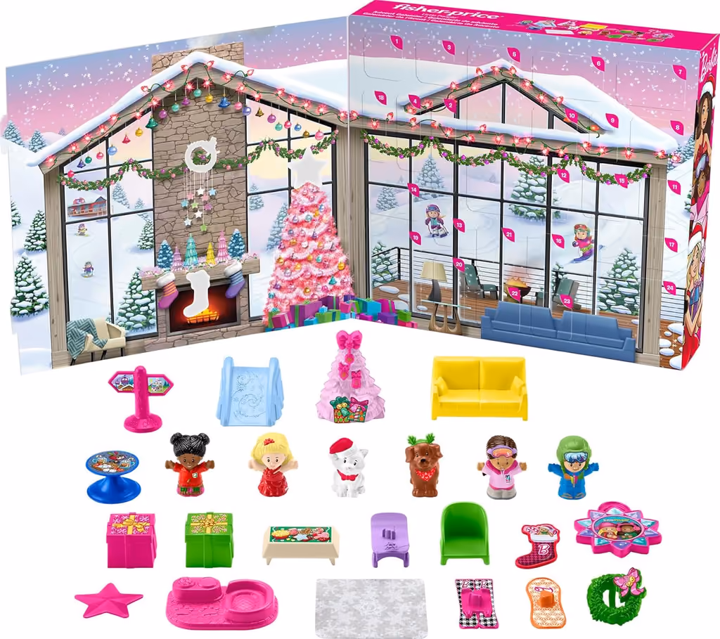 Fisher-Price Little People Barbie Toddler Toy advent calendar contents, photograph 2 of 3